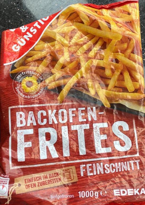 Fotografie - Backofen-Frites Gut&Günstig