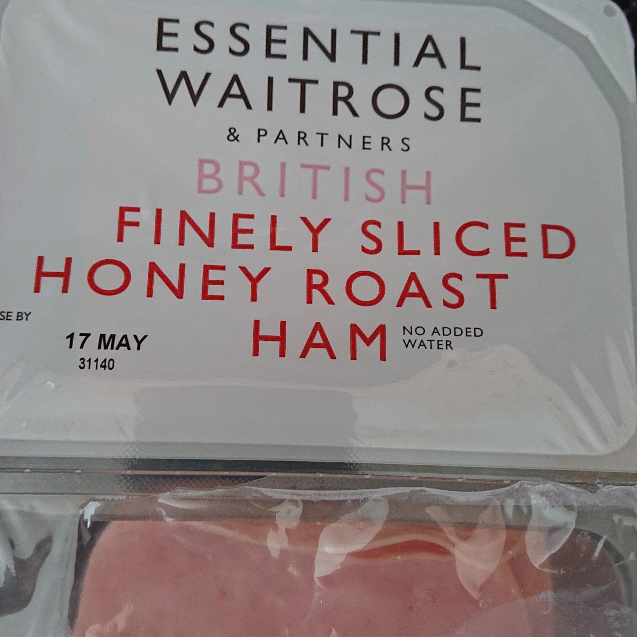 Fotografie - British Finely sliced Honey roast ham Waitrose & Partners