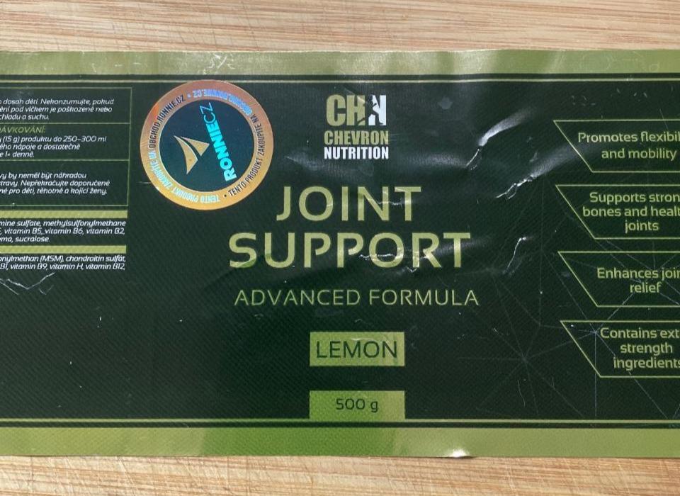 Fotografie - Joint Support Advanced formula Lemon Chevron nutrition