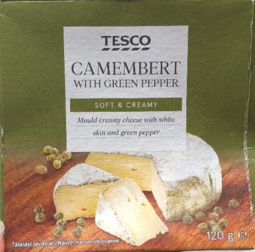 Fotografie - Camembert with green pepper Tesco