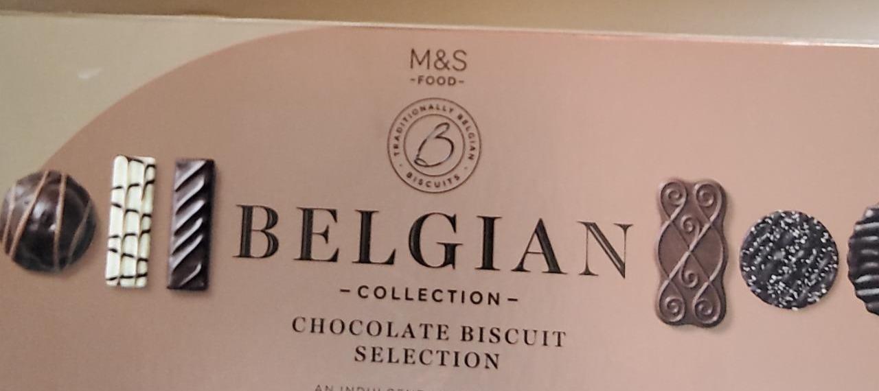 Fotografie - Belgian Collection Chocolate Biscuit Selection M&S Food