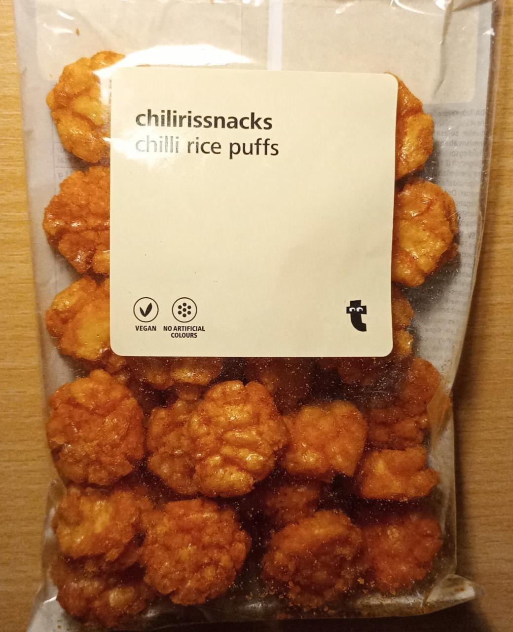 Fotografie - Chilli rice puffs chilirissnack