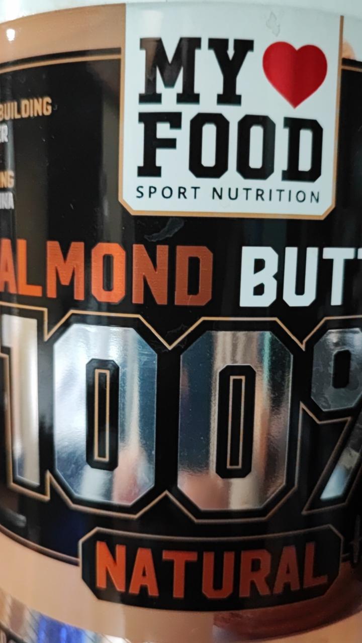 Fotografie - almond butter 100% natural My Food
