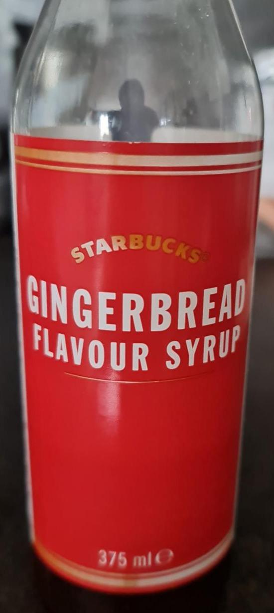 Fotografie - Gingerbread flavour syrup Starbucks