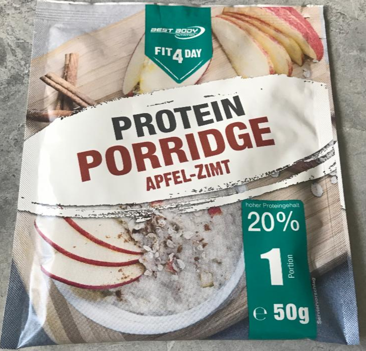 Fotografie - Best Body Protein Porridge apfel-zimt