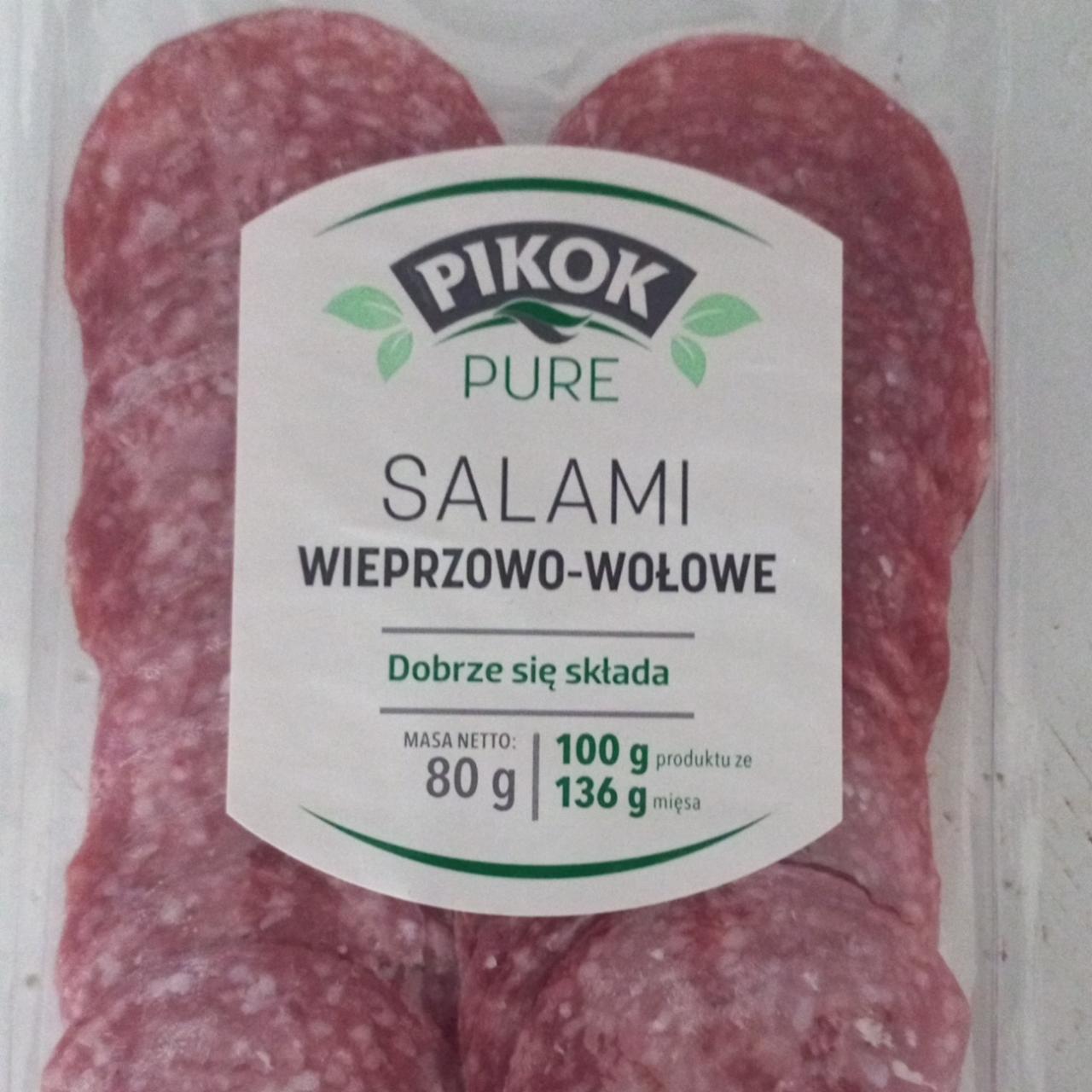 Fotografie - Salami wieprzowo-wolowe Pikok Pure