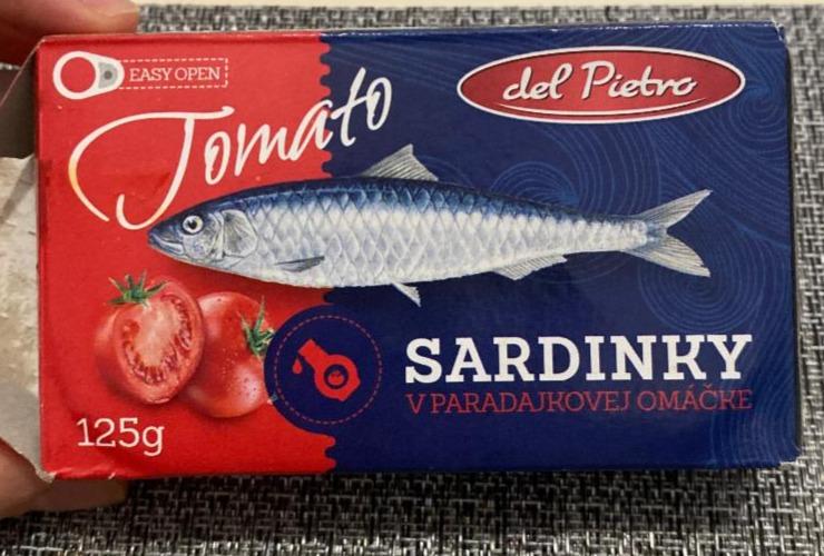 Fotografie - Tomato sardinky v paradajkovej omáčke Del Pietro