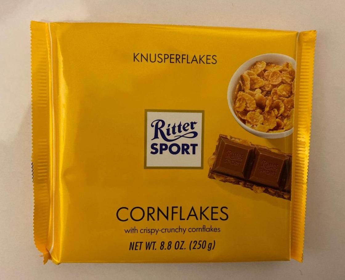 Fotografie - Cornflakes with crispy-crunchy cornflakes Ritter Sport