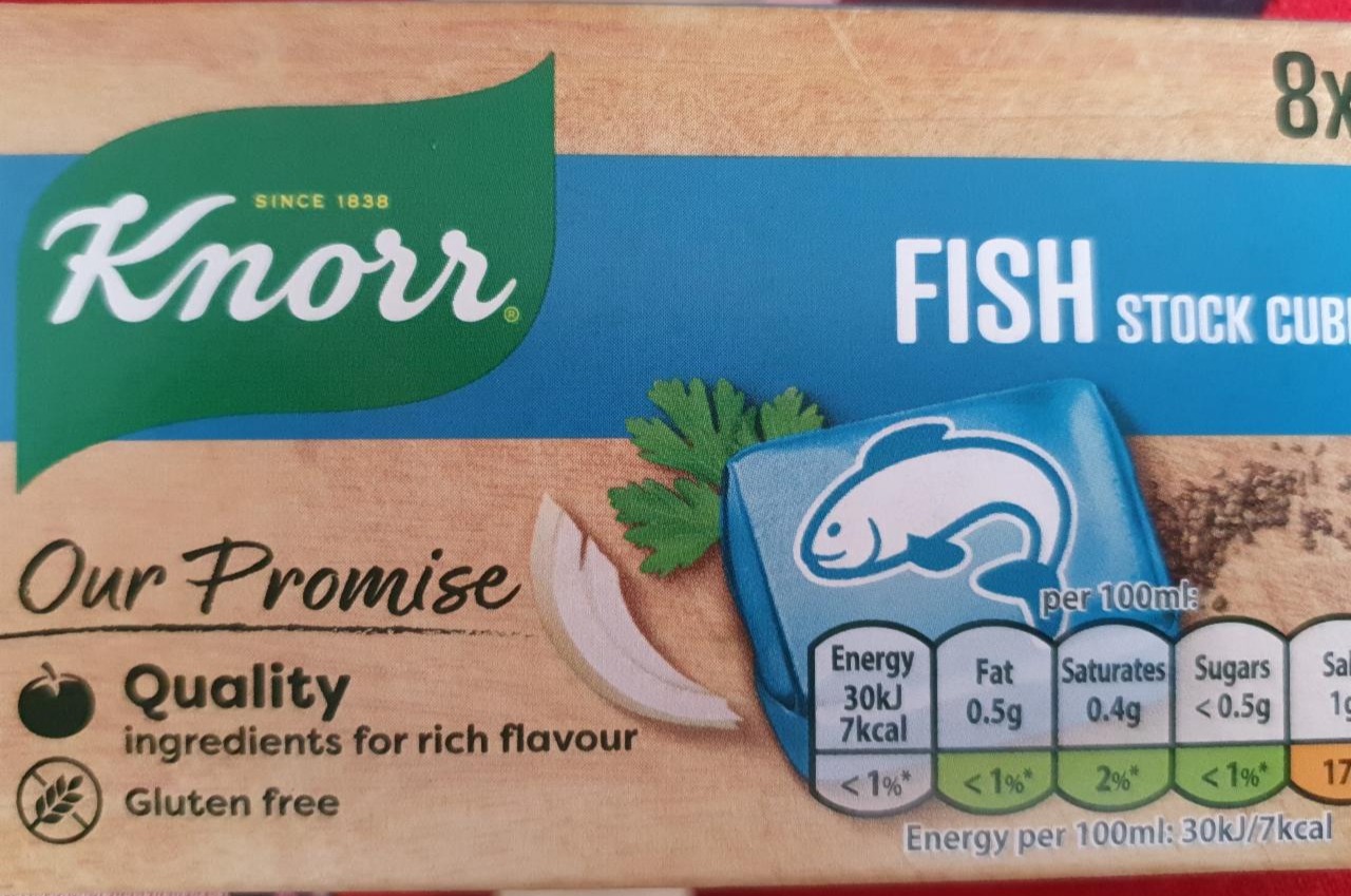 Fotografie - Fish Stock Cubes Knorr