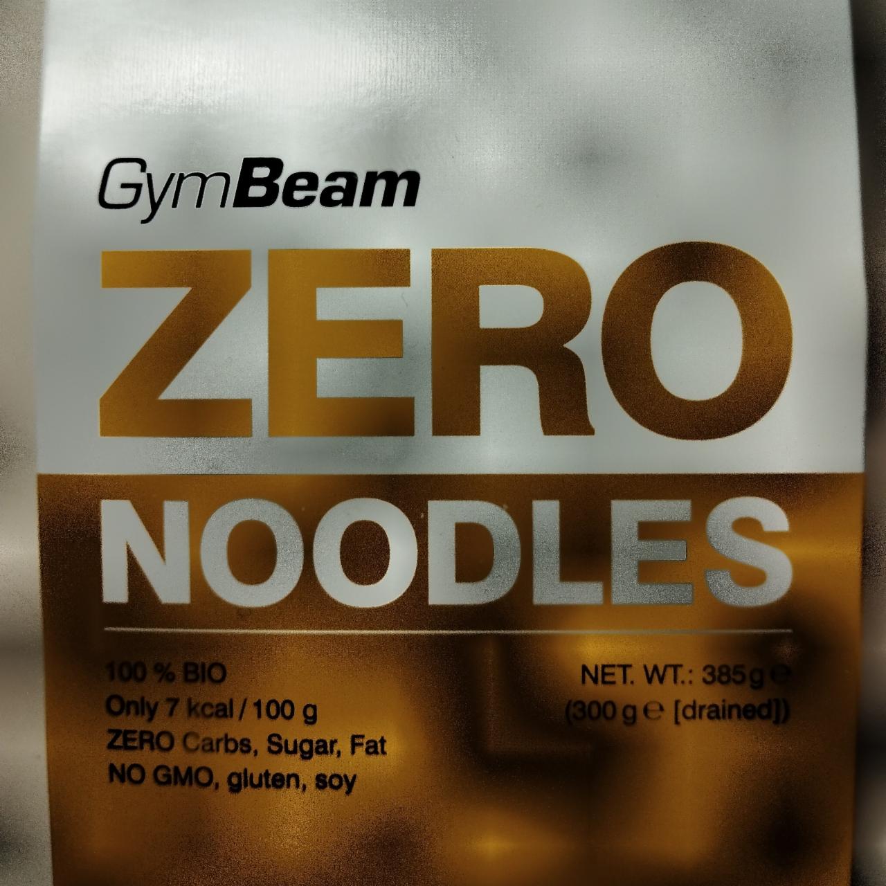 Fotografie - 100% Bio Zero Noodles GymBeam
