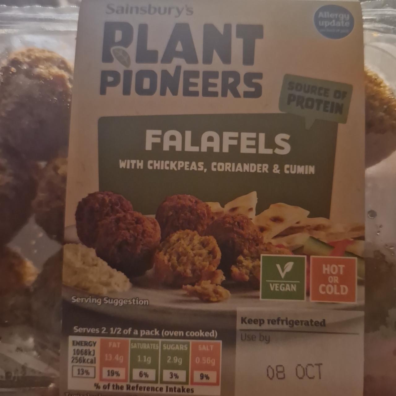 Fotografie - Plant Pioneers Falafels with Chickpeas Coriander & Cumin Sainsbury's