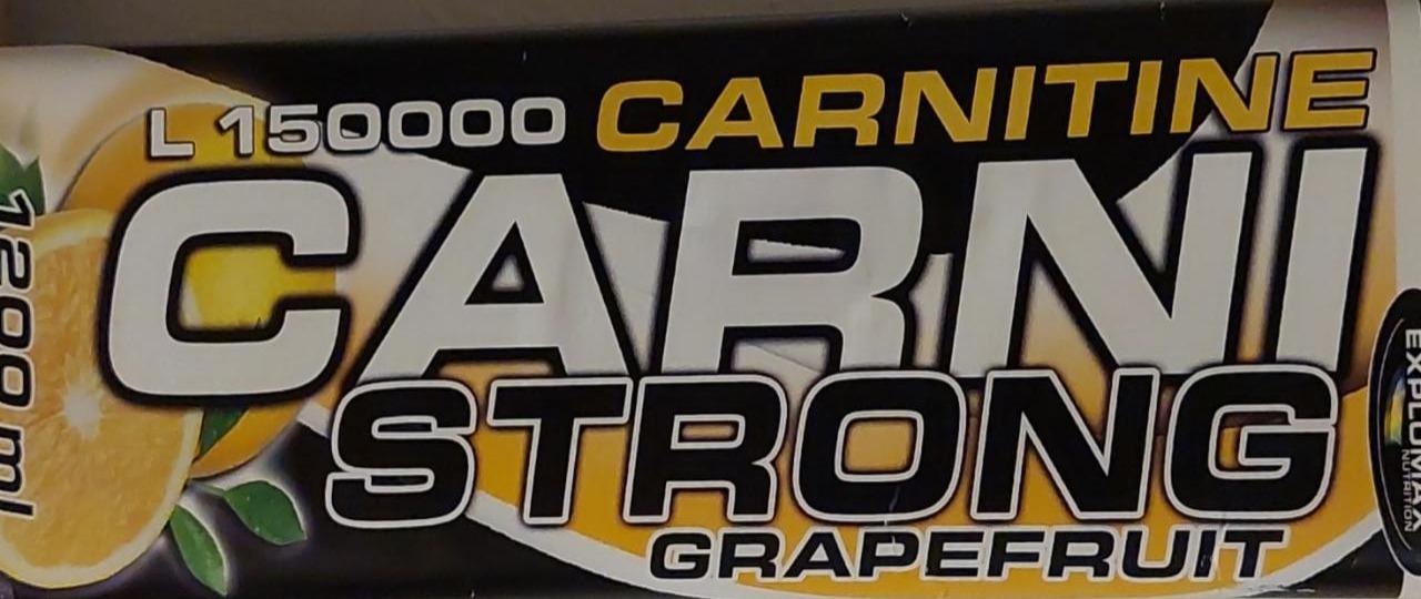 Fotografie - L 150000 Carnitine Carni Strong Grapefruit Explomax