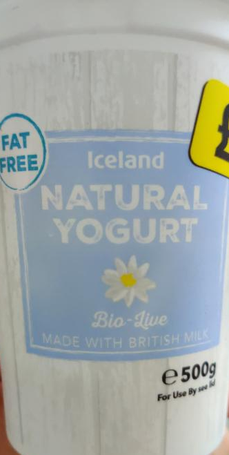 Fotografie - natural yogurt Iceland