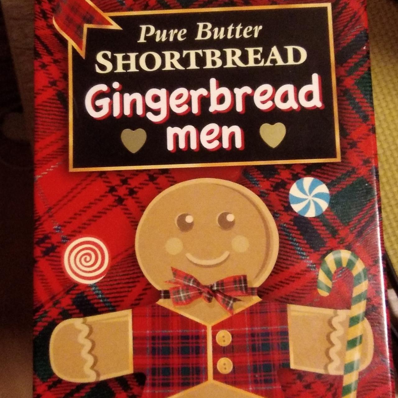Fotografie - Pure Butter Shortbread Gingerbread Men Walkers