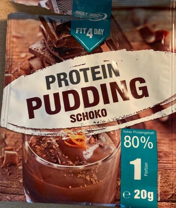 Fotografie - Protein pudding schoko Fit4Day