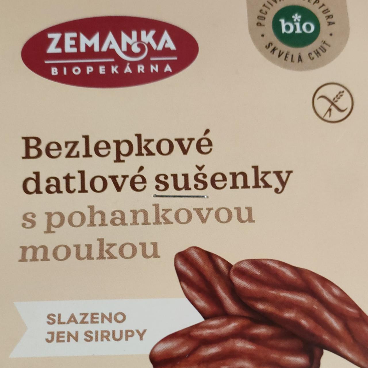 Fotografie - bezlepkové datlové sušenky Biopekárna Zemanka