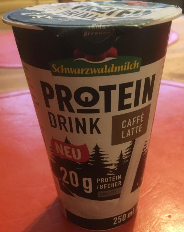 Fotografie - Protein Drink Caffè Latte Schwarzwaldmilch
