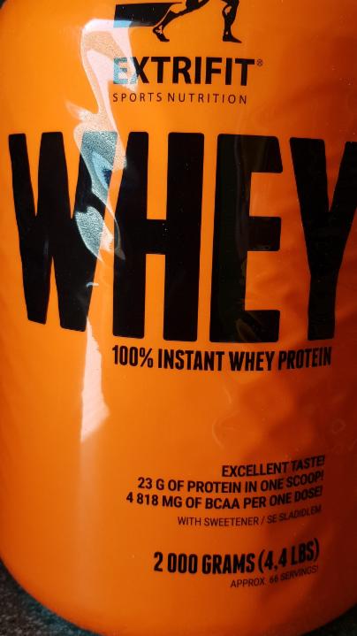 Fotografie - whey 100% instant whey protein