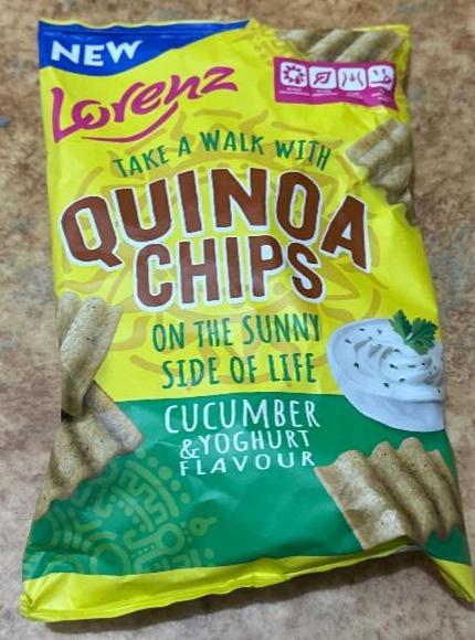 Fotografie - Quinoa Chips Cucumber & Yoghurt Flavour Lorenz