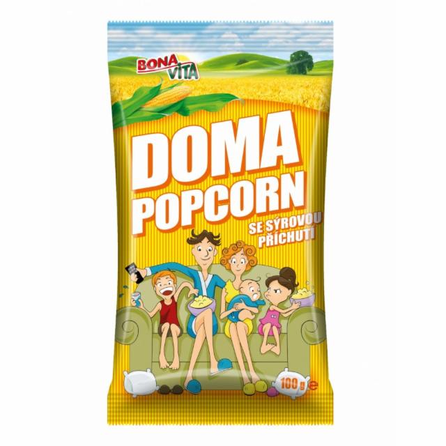 Fotografie - Doma popcorn sýrový BonaVita