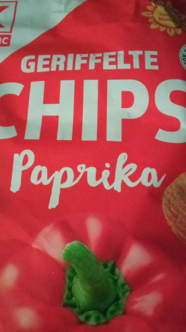 Fotografie - Geriffelte paprika chips K-Classic