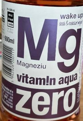 Fotografie - Wake-up Mg vitam!n aqua zero Merlin's Beverages