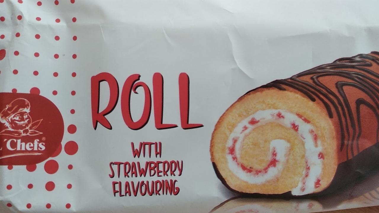 Fotografie - Roll with strawberry flavouring