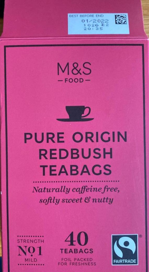 Fotografie - Pure origin redbush teabags