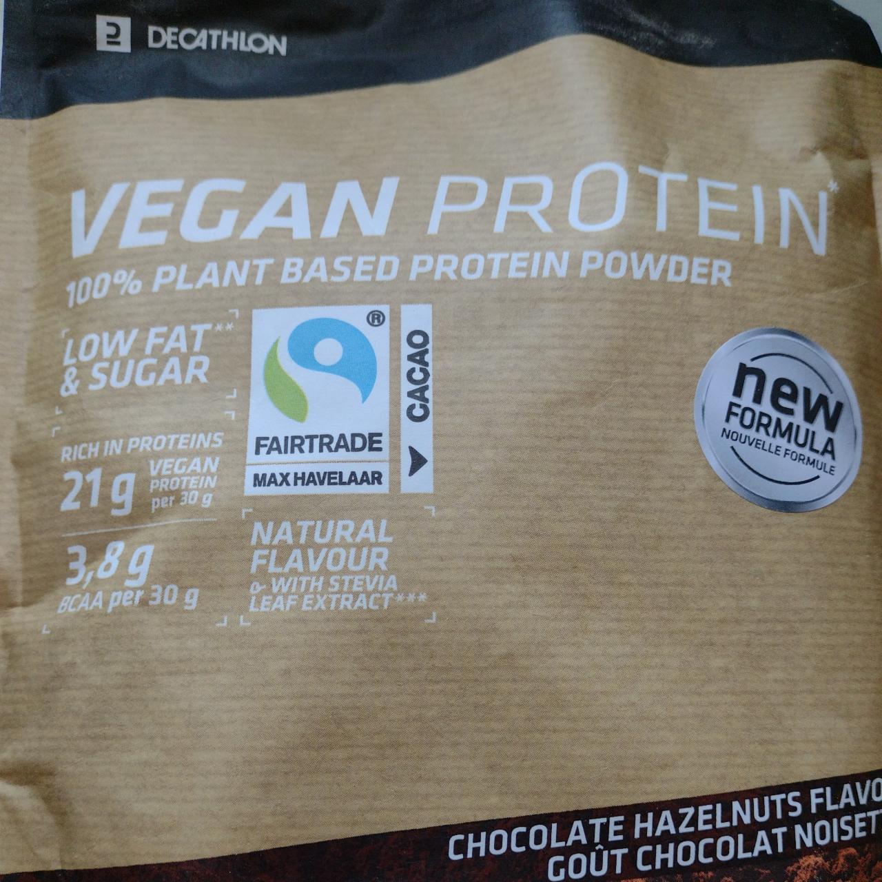Fotografie - Vegan Protein Natural Flavour Decathlon