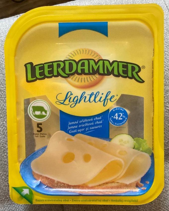 Fotografie - Leerdammer Lightlife sýr plátkový 17% tuku