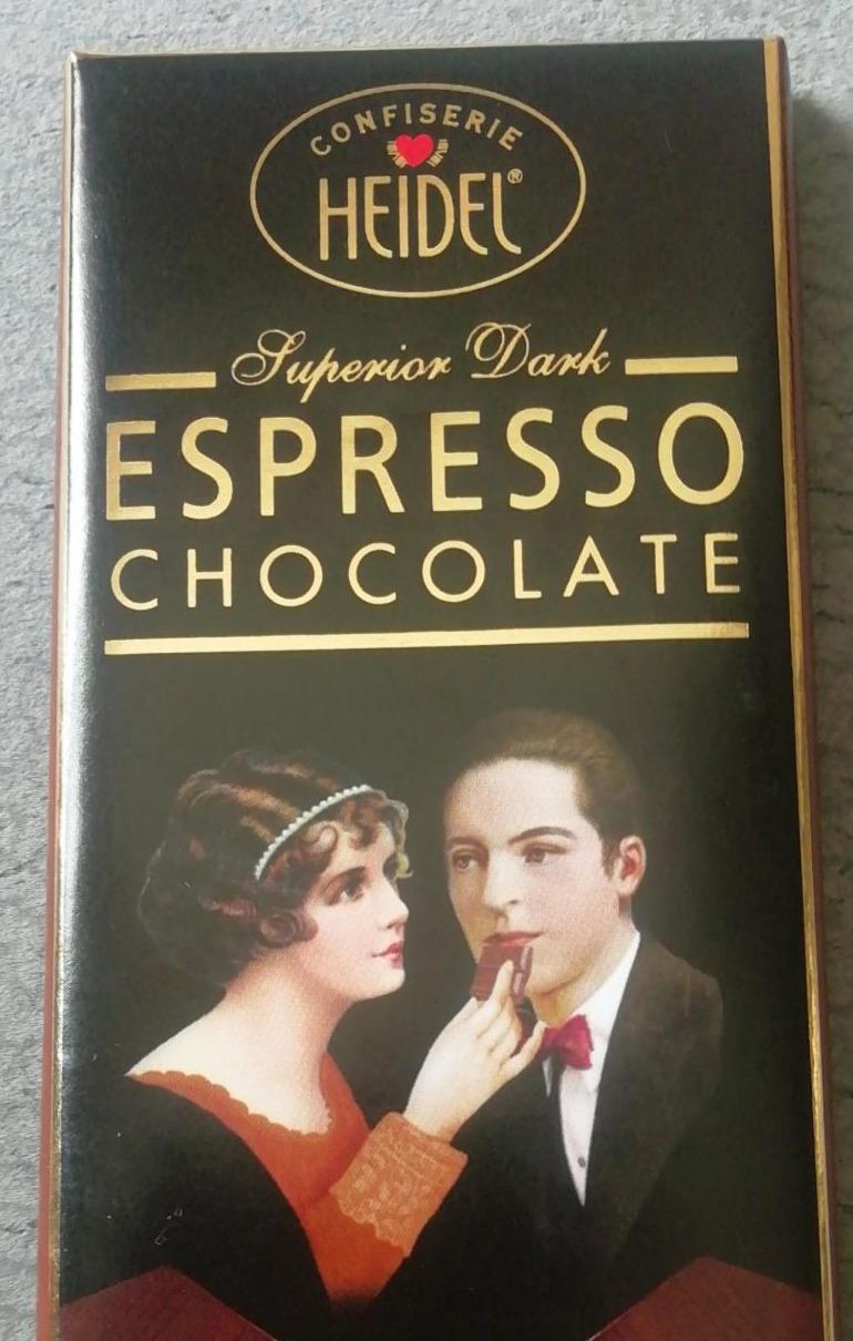 Fotografie - Espreso chocolate Confiserie Heidel