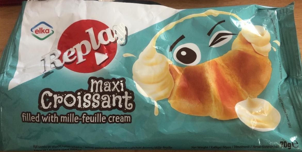 Fotografie - Replay maxi croissant filled with mille-feuille cream Elka