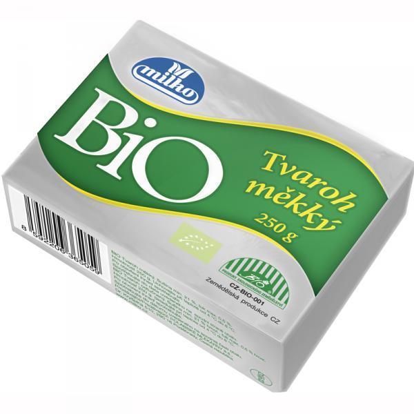 Fotografie - Bio Odtučněný tvaroh 0,5% tuku Milko