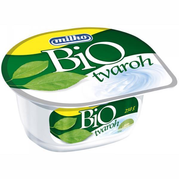 Fotografie - Bio Odtučněný tvaroh 0,5% tuku Milko