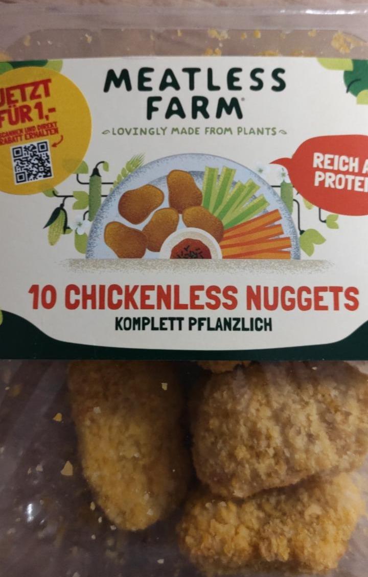 Fotografie - 10 Chickenless nuggets Meatless Farm