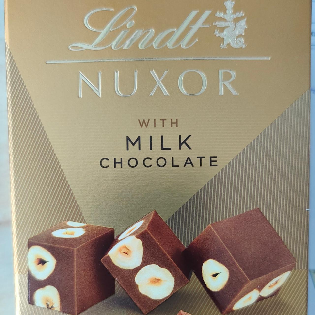 Fotografie - Nuxor with Milk chocolate Lindt