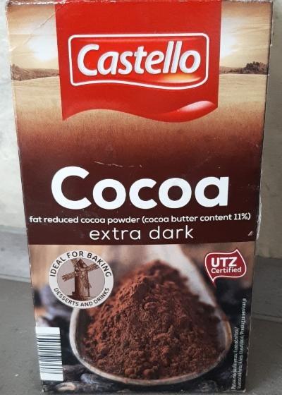 Fotografie - Cocoa extra dark (kakao se sníženým obsahem tuku) Castello
