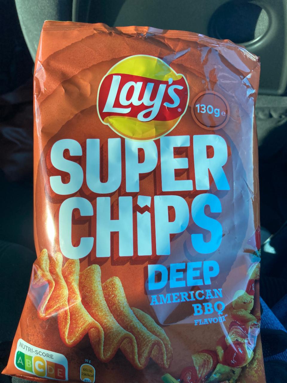 Fotografie - Super Chips Deep American BBQ flavour Lay's