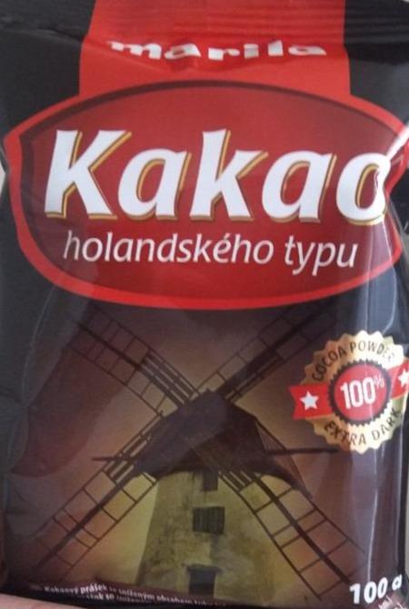 Fotografie - kakao holandského typu Marila