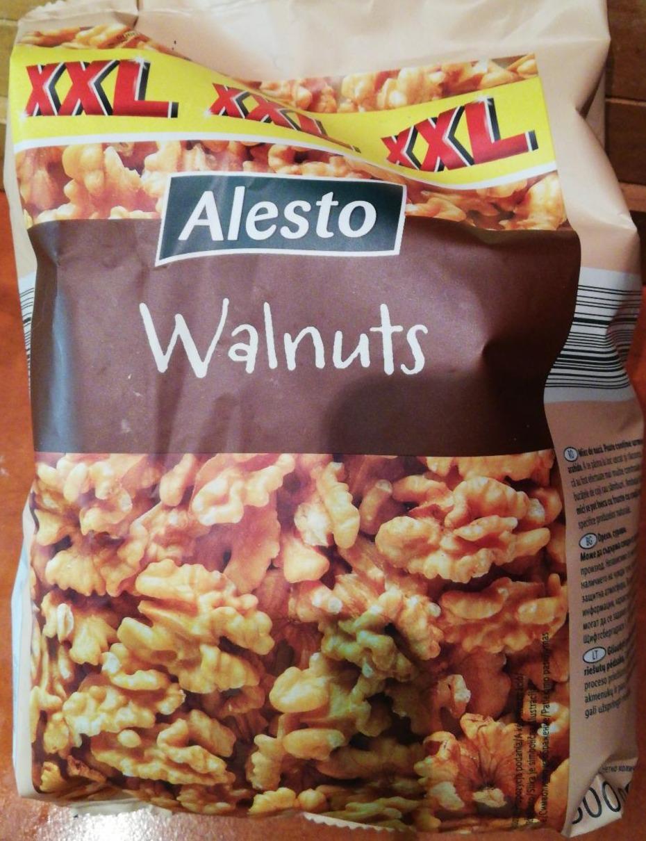 Walnuts Alesto Selection - kalorie, kJ a nutriční hodnoty