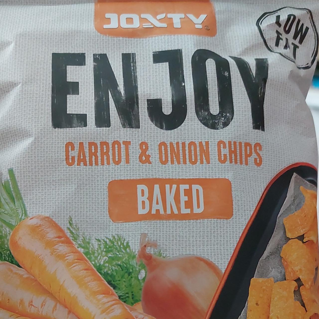 Fotografie - Enjoy carrot & onion chips baked Joxty