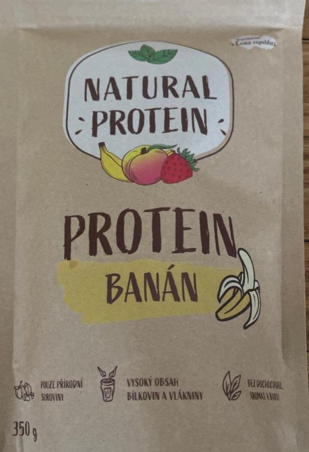 Fotografie - veganský protein Banán Natural Protein