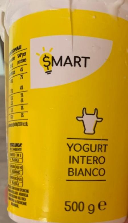 Fotografie - SMART jogurt intero Bianco