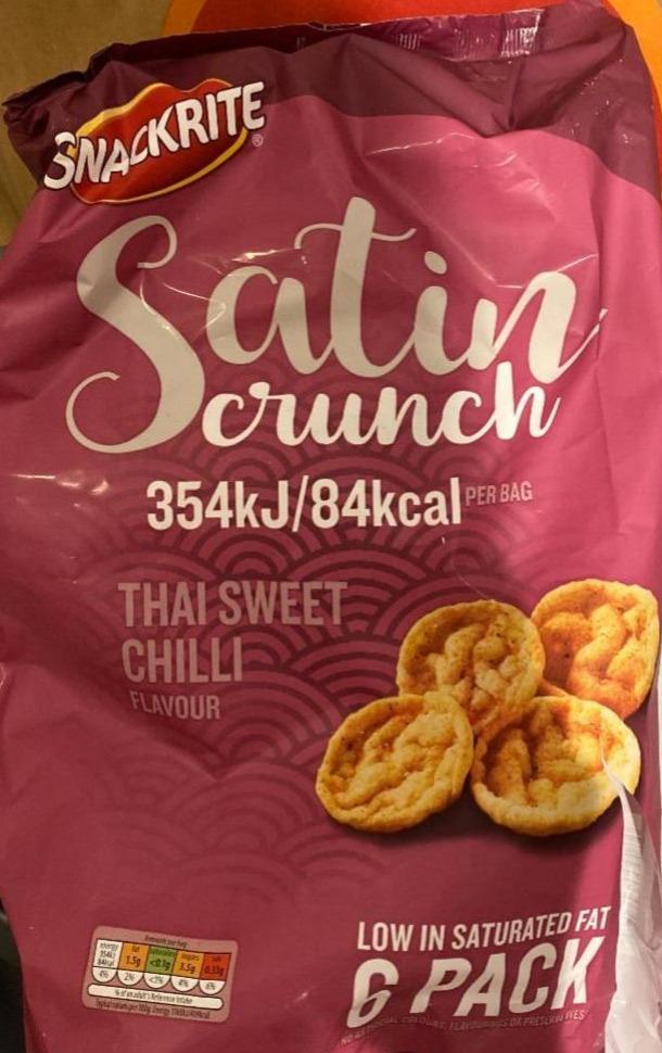 Fotografie - Satin Crunch Thai Sweet Chilli Flavour Snackrite