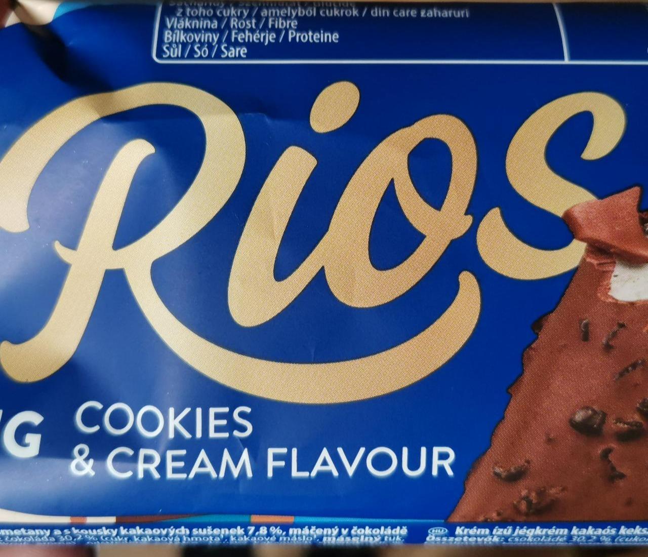 Fotografie - Cookies & cream flavour Rios