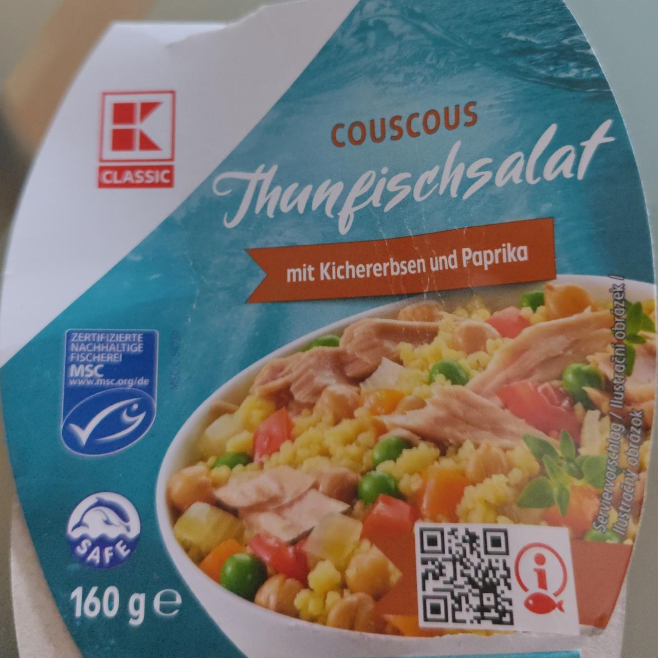 Fotografie - Couscous Thunfischsalat mit Kichererbsen und Paprika K-classic