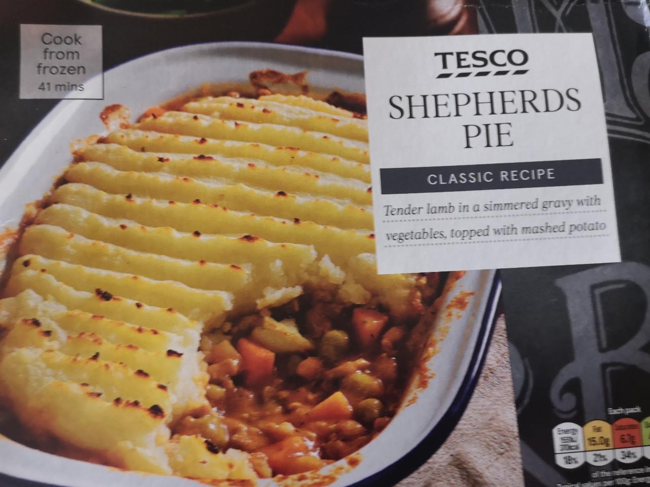 Fotografie - Shepherd Pie Classic Recipe Tesco