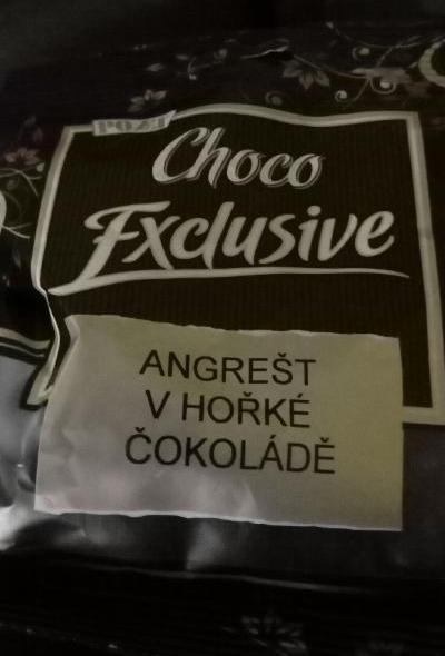 Fotografie - Angrešt v hořké čokoládě Choco Exclusive