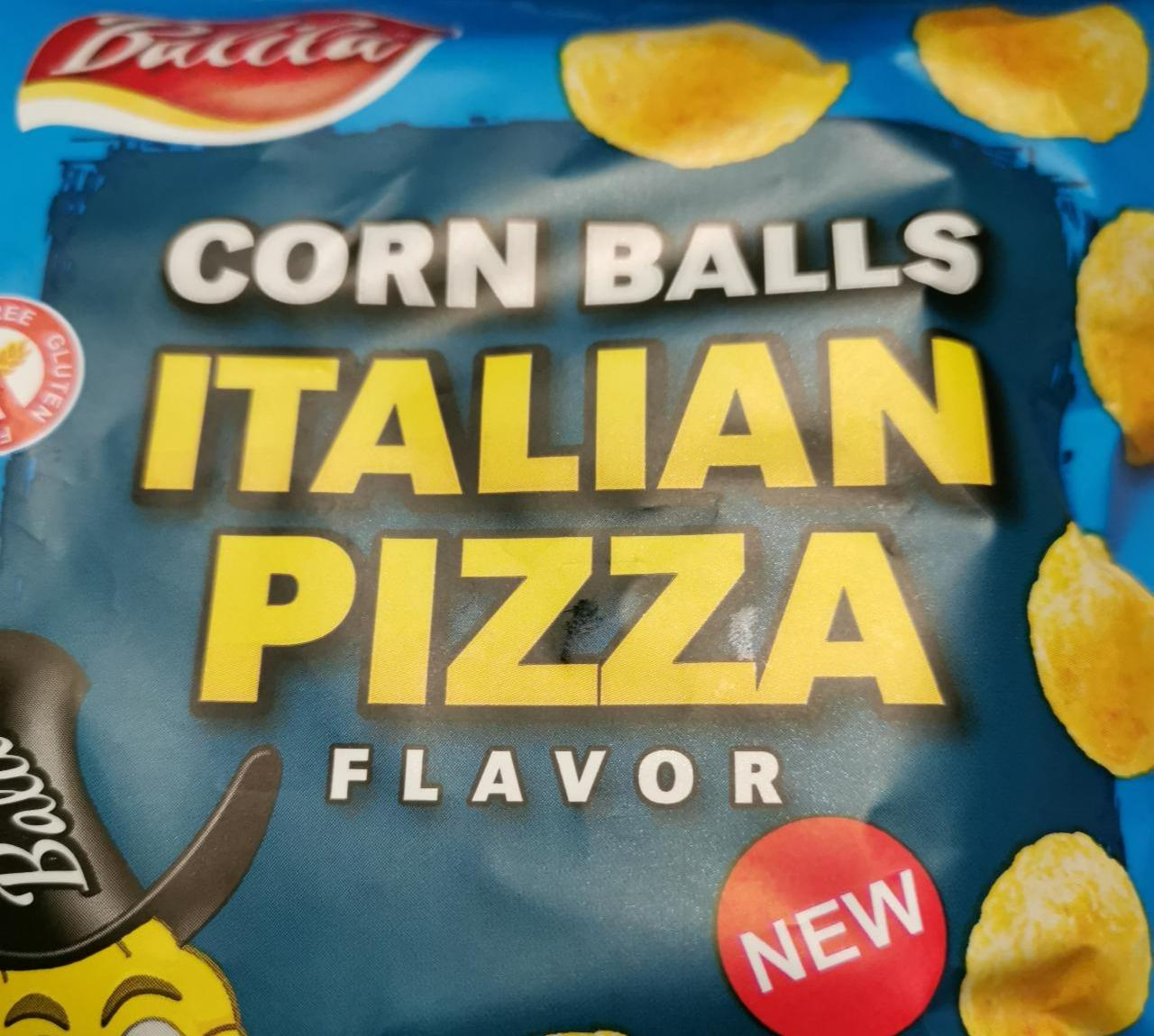 Fotografie - Corn balls Italian pizza Balila