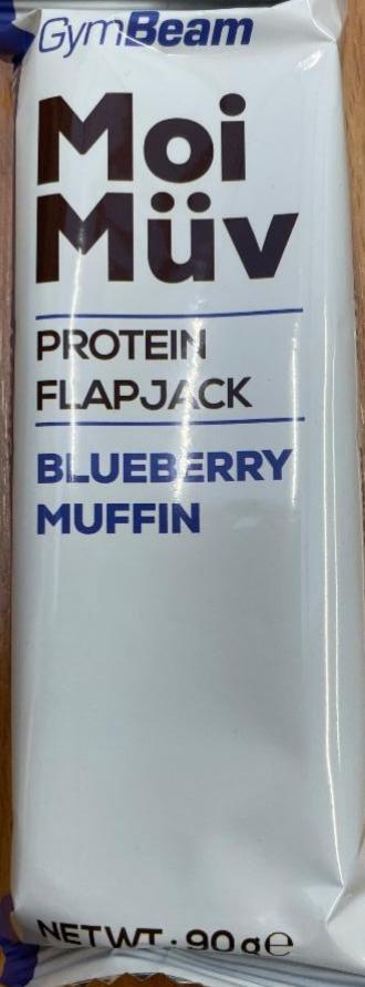 Fotografie - MoiMüv Protein Flapjack Blueberry Muffin GymBeam